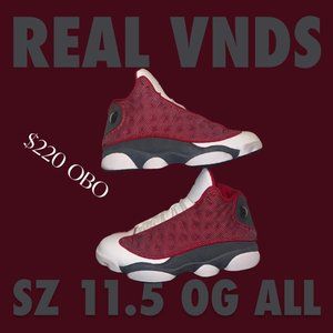 Jordan Retro 13 Red Flint Vnds Mens Shoes SZ 11.5